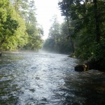 Early Morning of Sept. 2013 on the Chattooga River