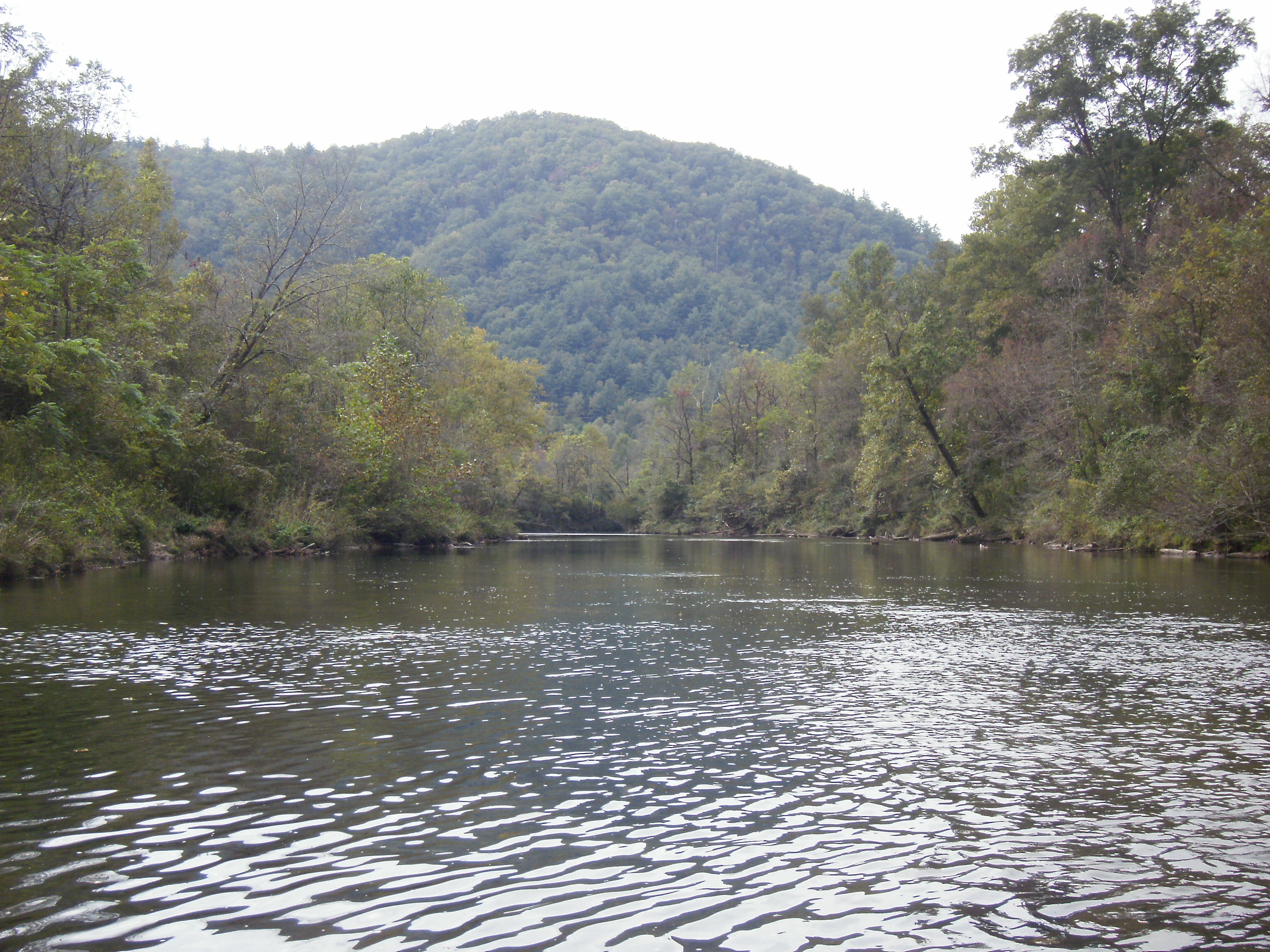 Downstream from West Fork Hole